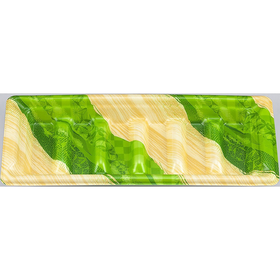 25-10しじま緑 SF角段 本体 1ケース(50枚×24袋) シーピー化成 【通販モノタロウ】