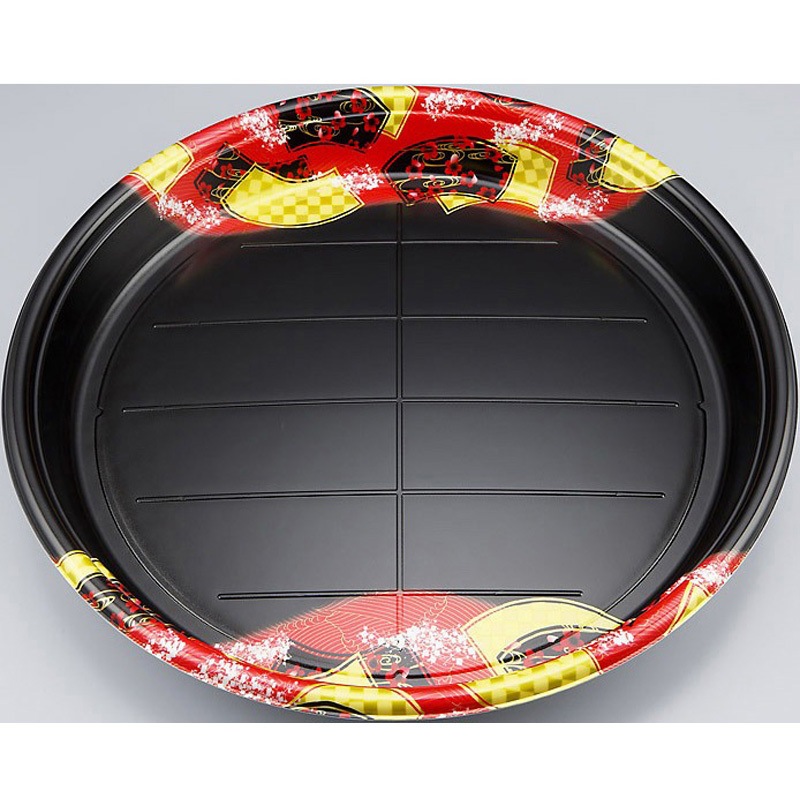 6舞扇赤 SF丸桶 本体 1ケース(10枚×10袋) シーピー化成 【通販モノタロウ】