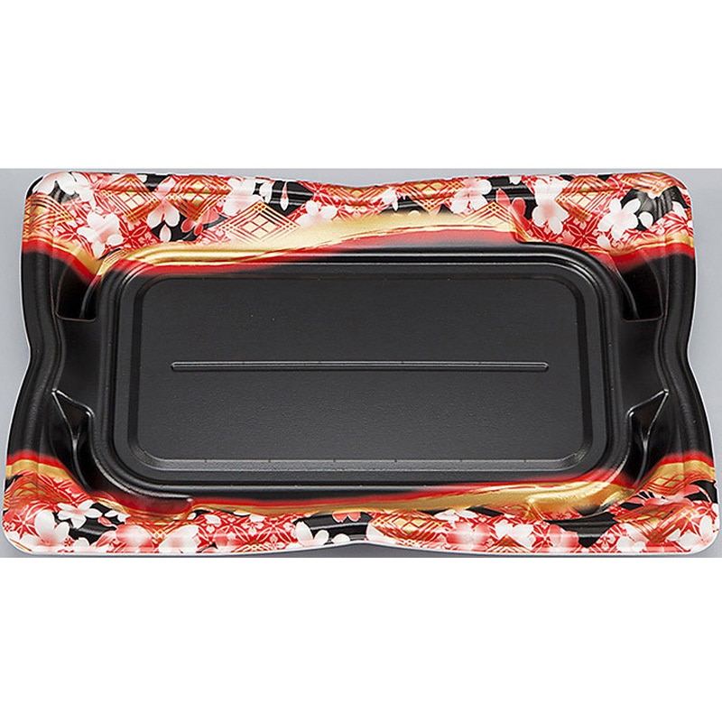 24花かざり赤 SF華皿 本体 1ケース(50枚×18袋) シーピー化成 【通販モノタロウ】