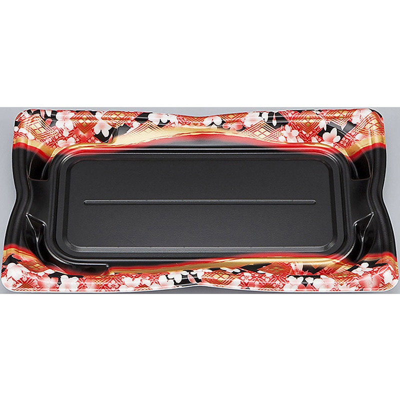 25花かざり赤 SF華皿 本体 1ケース(50枚×16袋) シーピー化成 【通販モノタロウ】