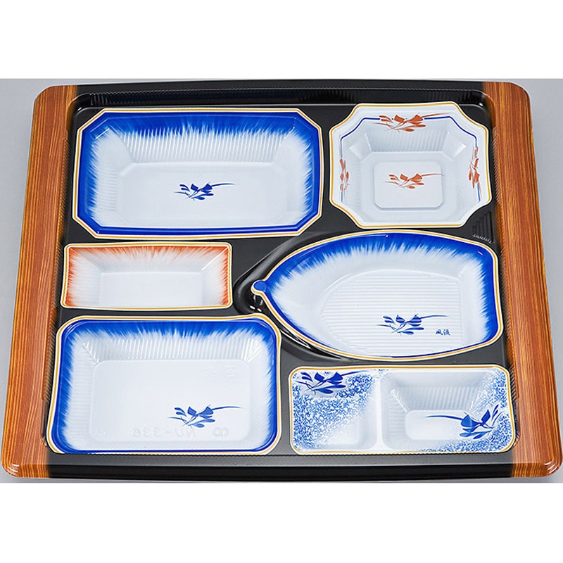 336 風流 弁当容器NU 本体 1ケース(20枚×12袋) シーピー化成 【通販モノタロウ】