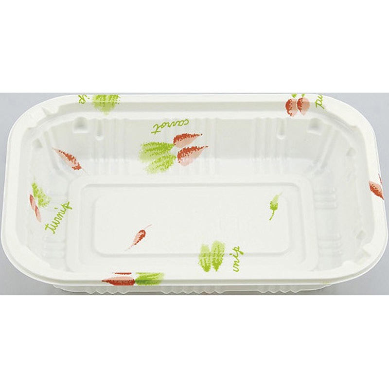 4ベジタブル 弁当容器CZ 本体 1ケース(50枚×12袋) シーピー化成 【通販モノタロウ】 18,886円