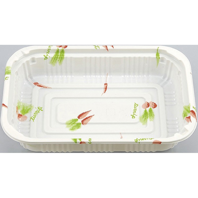 6ベジタブル 弁当容器CZ 本体 1ケース(50枚×12袋) シーピー化成 【通販モノタロウ】