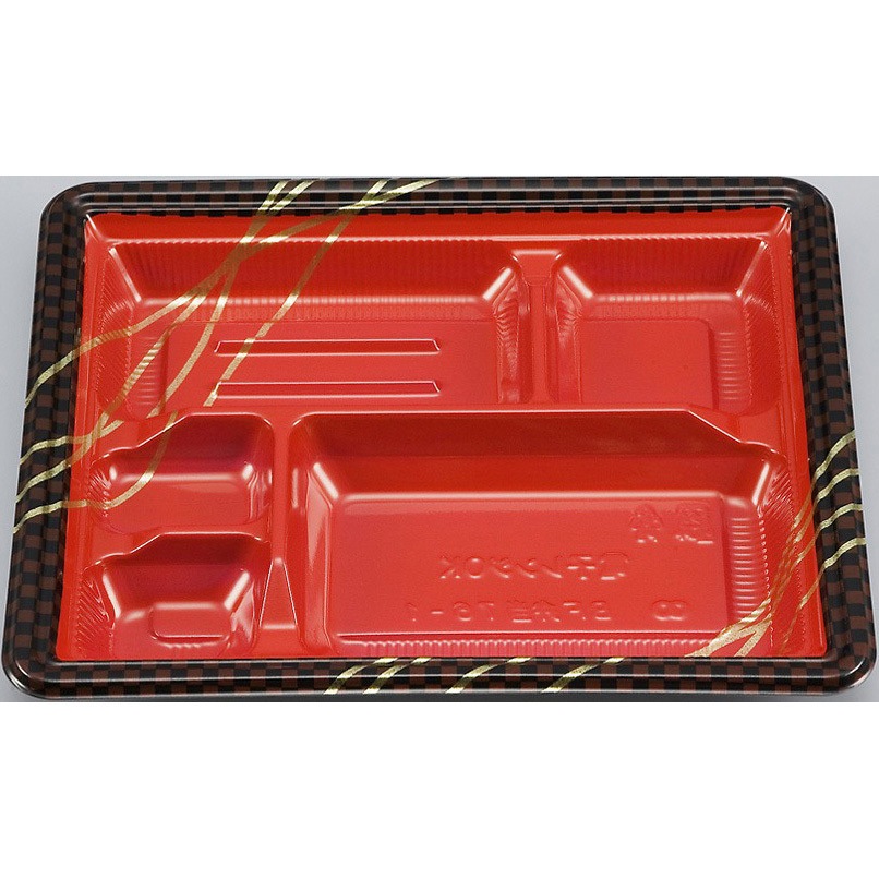 76-1市松 BF弁当 本体 1ケース(50枚×16袋) シーピー化成 【通販モノタロウ】