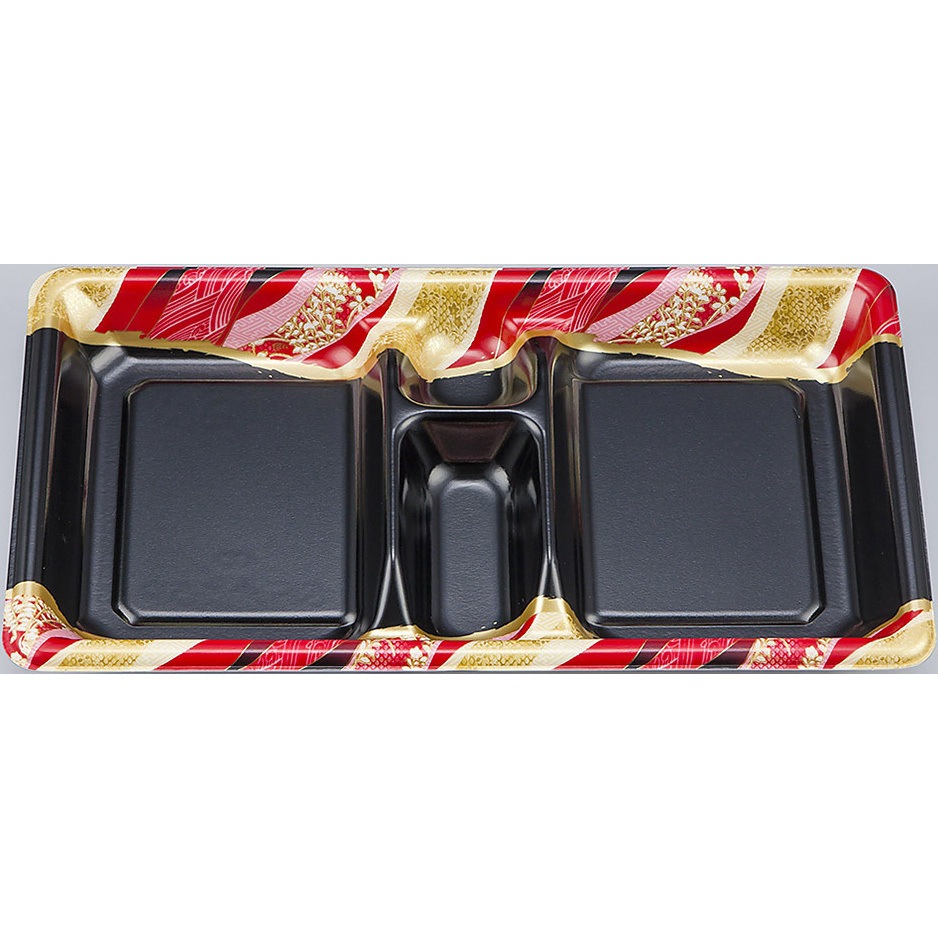 59豊潤赤 SF弁当 本体(R) 1ケース(50枚×12袋) シーピー化成 【通販モノタロウ】