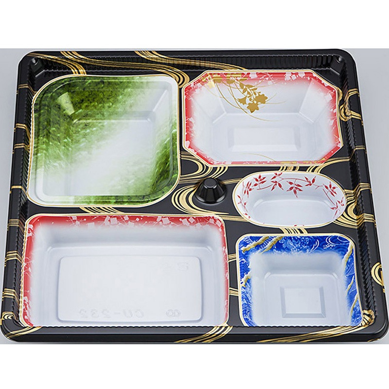 232 曲水 弁当容器CU 本体(N) 1ケース(20枚×14袋) シーピー化成 【通販モノタロウ】