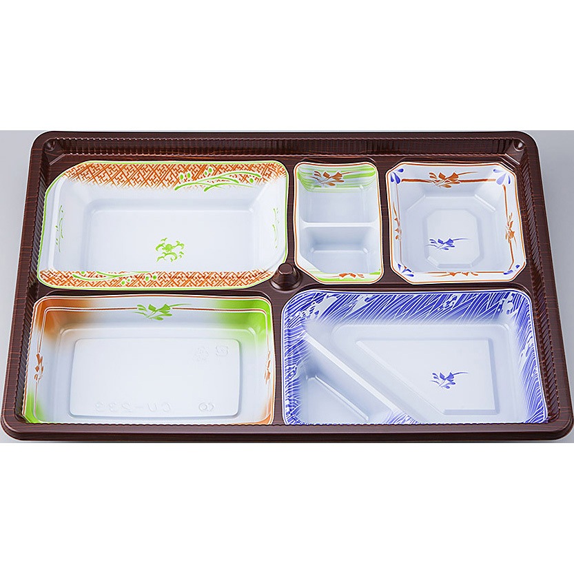 233 うつろい 弁当容器CU 本体(N) 1ケース(20枚×12袋) シーピー化成 【通販モノタロウ】