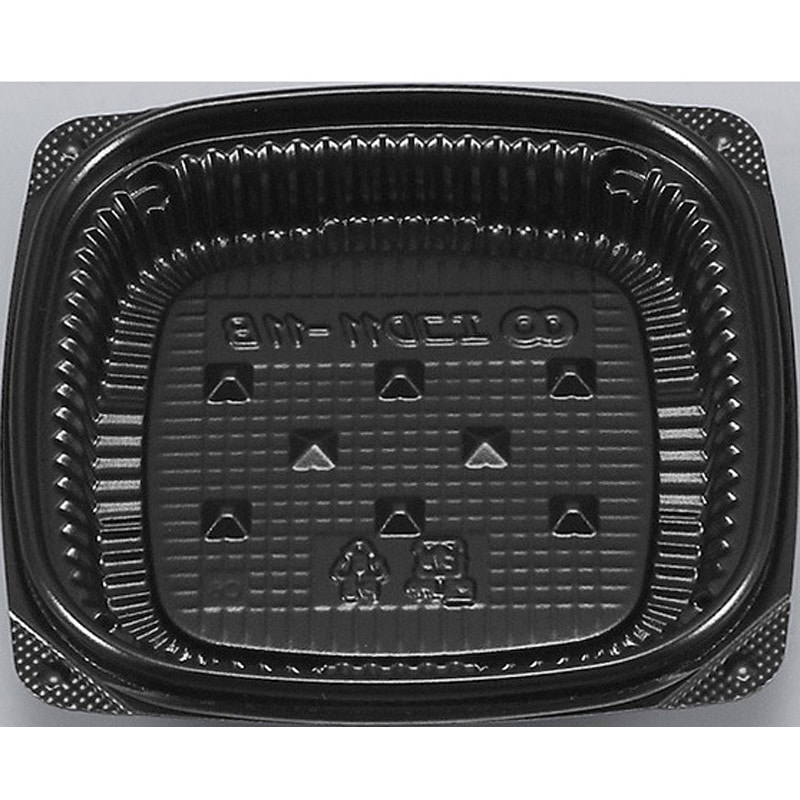 11-11B黒 惣菜容器BFエコD 本体 1ケース(50枚×48袋) シーピー化成 【通販モノタロウ】