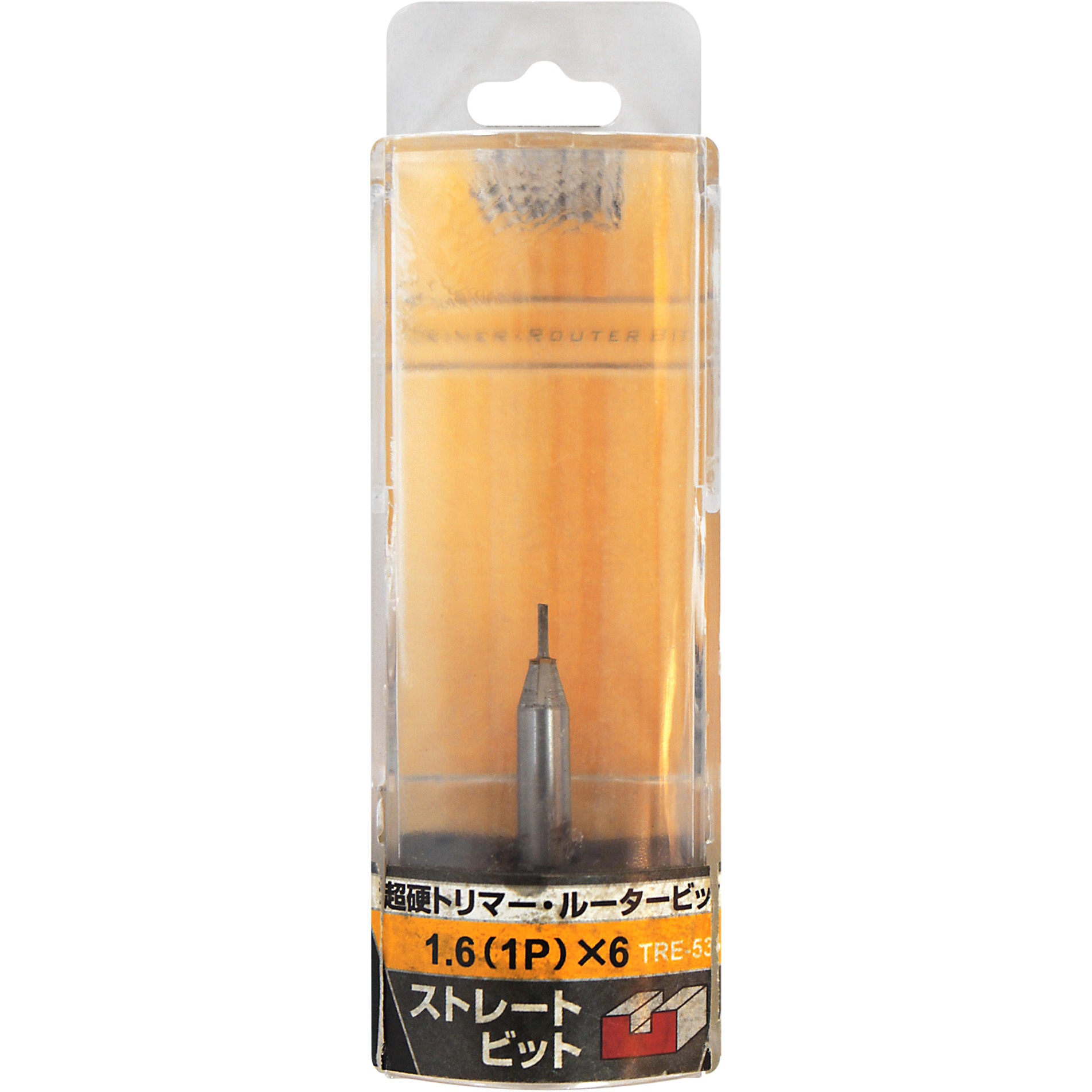 TRE-53 超硬ストレート BIGMAN(ビッグマン) スチール製 サイズ44×6×6mm 