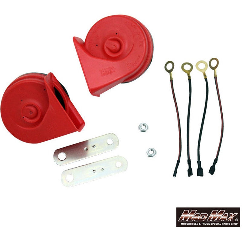 FIAMM クロマテ MT3/i 12V ホーンセット MM77-0010-02 FIAMM製 コンパクト 電子ホーン ヨーロピアンホーン 12V