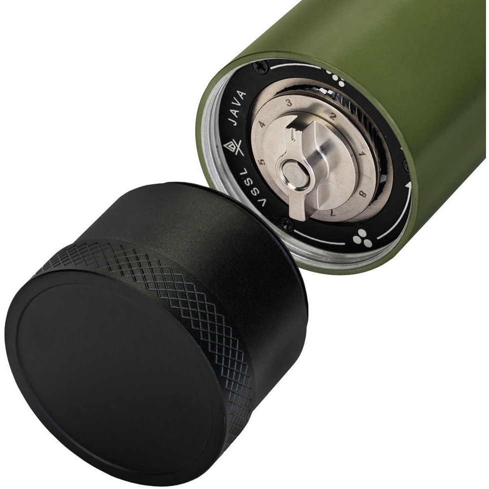 vssl ジャバ プレデターグリーン アウトドアクッカー (vssl01122g) VSSL01122G ハンドコーヒーグラインダー ジャバ VSSL(ブイエスエスエル