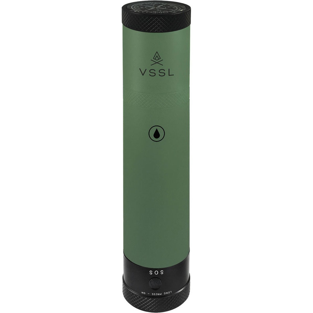 VSSL01106G 懐中電灯 フラスク2.0 215ml VSSL(ブイエスエスエル) グリーン色   VSSL01106G