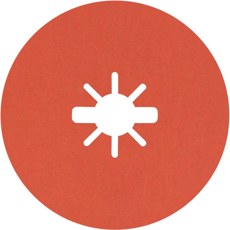 2608621826 X-LOCK プリズマセラミックサンディングディスク R782 BOSCH(ボッシュ) ステンレス・普通鋼・非鉄金属用 外径125mm 1パック(25枚)