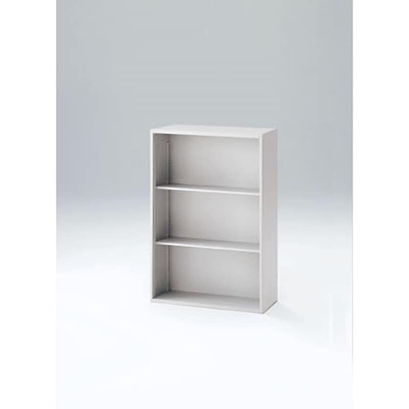 HFN-128LS-WE A4シリーズオープン棚型＜配送時組立サービス付＞ イトーキ ホワイトグレー色 棚段数(段)3 高さ1186mm間口800mm奥行300mm  HFN-128LS-WE