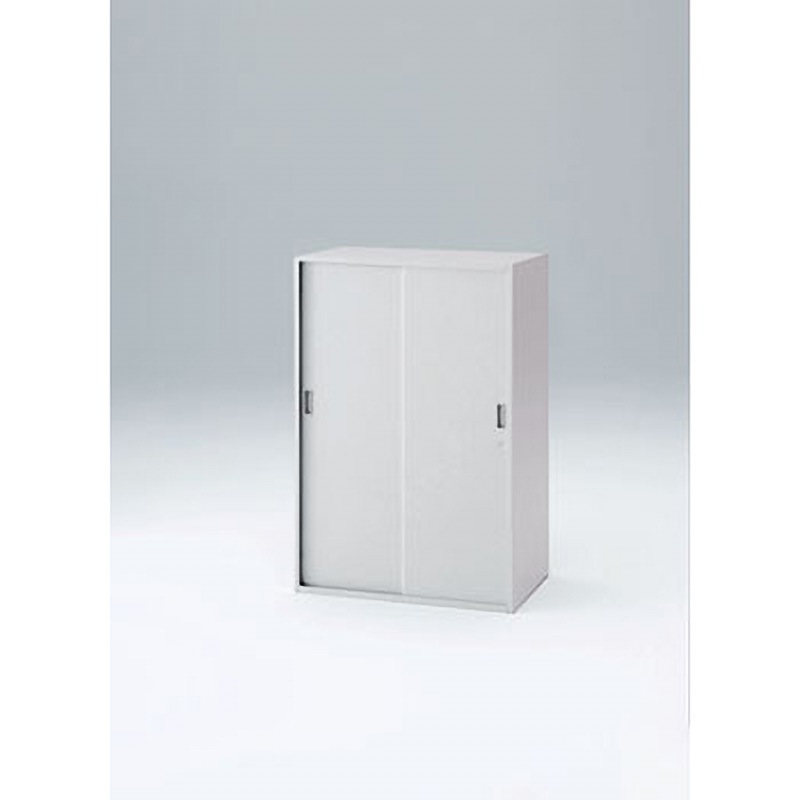HFM-128GSN-WE 引戸型＜配送時組立サービス付＞ イトーキ ホワイトグレー色 3段   HFM-128GSN-WE