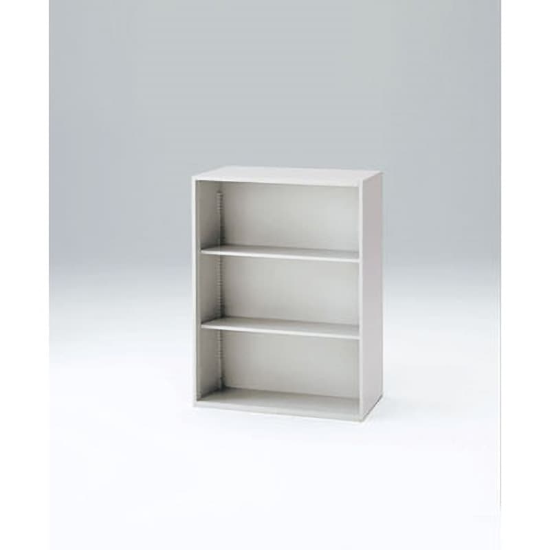 HFN-108LS-WE A4シリーズオープン棚型＜配送時組立サービス付＞ イトーキ ホワイトグレー色 棚段数(段)3 高さ1038mm間口800mm奥行300mm  HFN-108LS-WE