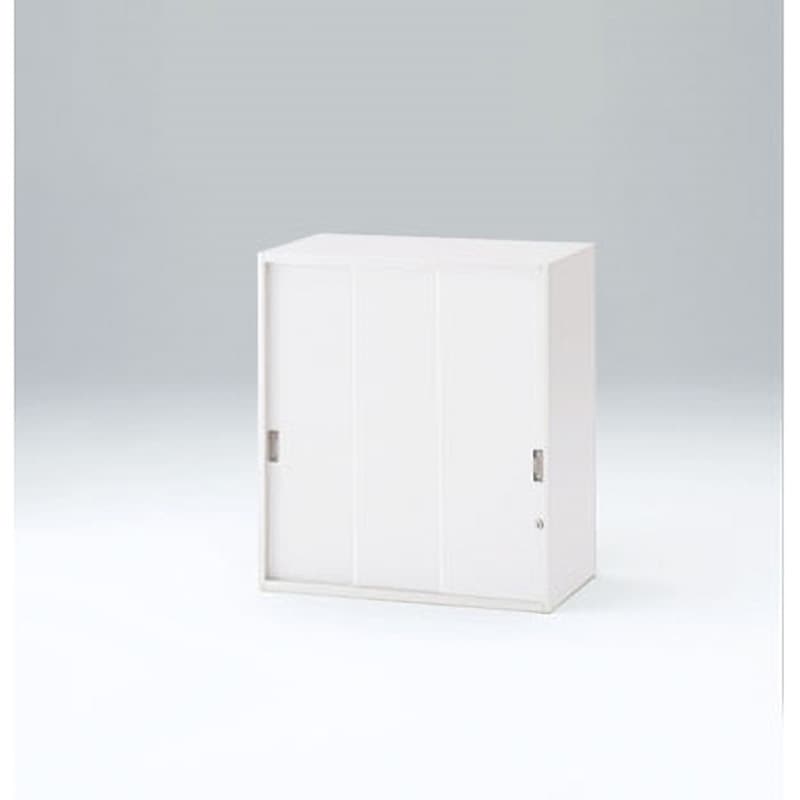 HFM-098RVN-W9 3枚引戸型・上段用＜配送時組立サービス付＞ イトーキ 2段 ホワイト色   HFM-098RVN-W9