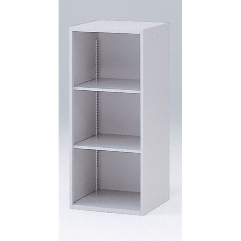 HTM-104LS-WE シンラインオープン棚型＜配送時組立サービス付＞ イトーキ ホワイトグレー色 棚段数(段)3 高さ1038mm間口450mm奥行450mm  HTM-104LS-WE