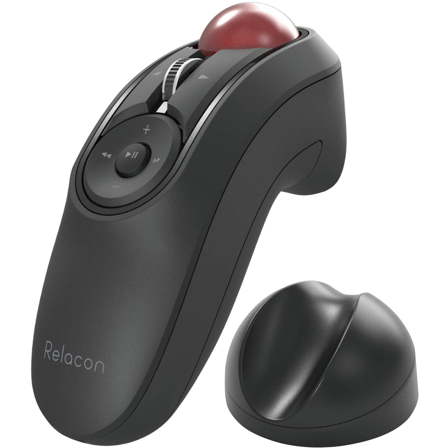 M-RT1BRXBK トラックボールマウス ワイヤレス 無線 Bluetooth 10ボタン ハンディタイプ 静音 メディアコントロールボタン スタンド付き 1個 エレコム 【通販モノタロウ】 7,498円