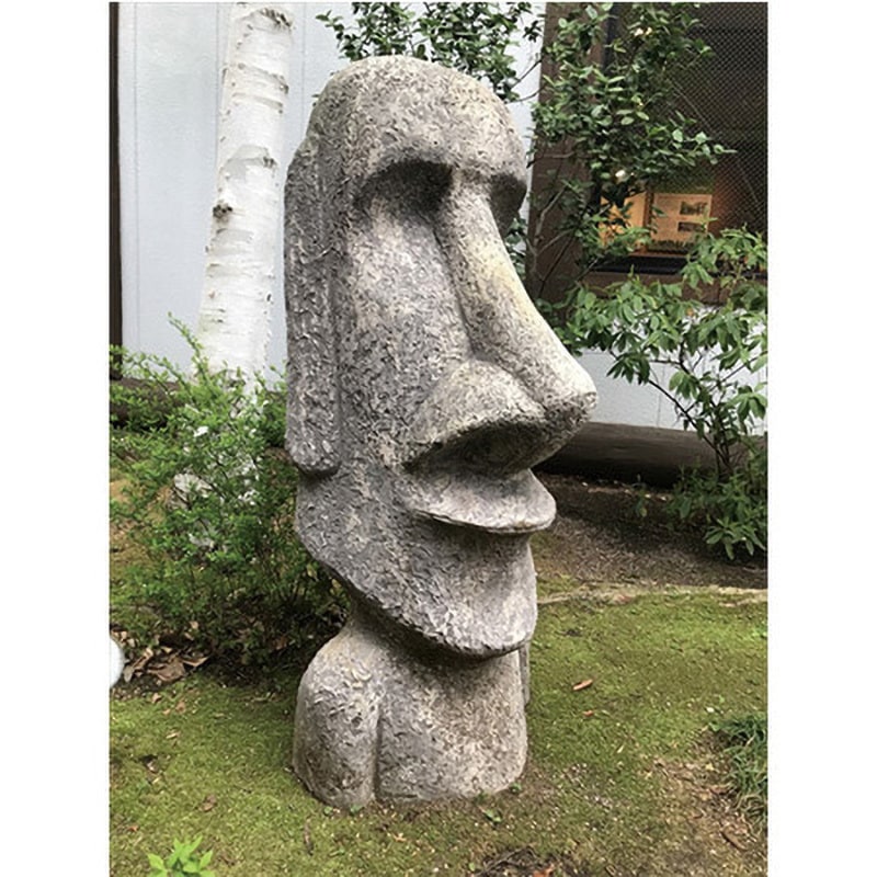 fr090076cs イースター島のモアイ像 ストーン風 / Easter Island Moai