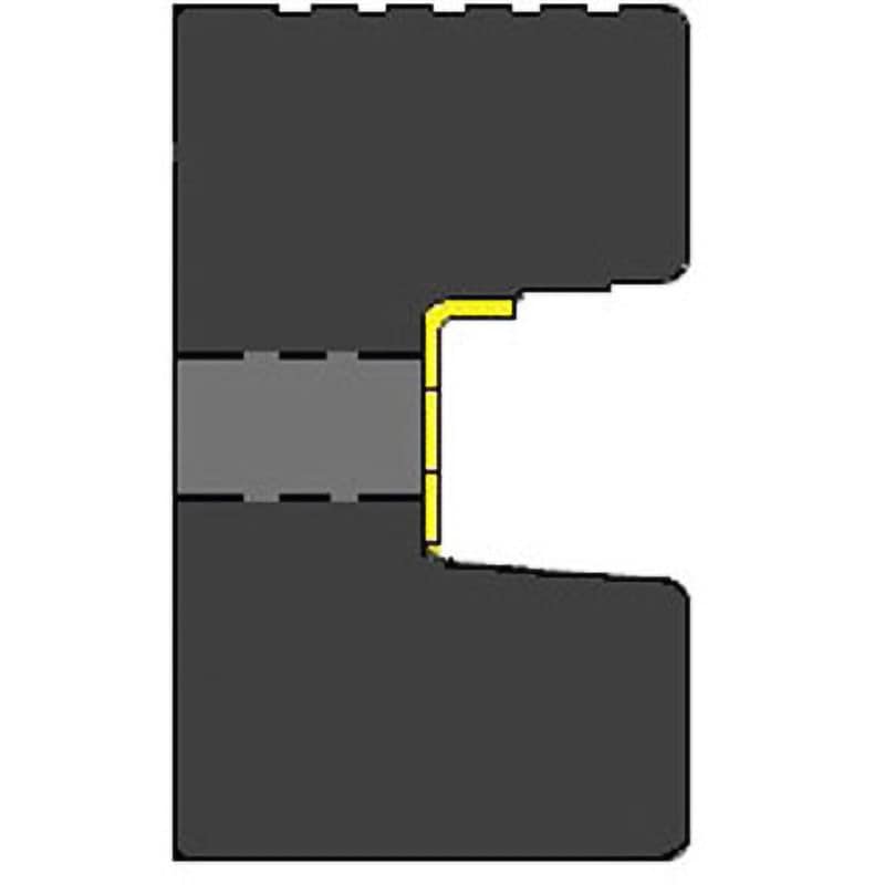 PCC-6010YNS プラットホームストッパーC型(カーストッパー) 上面ノンスリップ面付 フタハシ技研 全長2000mm 1本 PCC-6010YNS