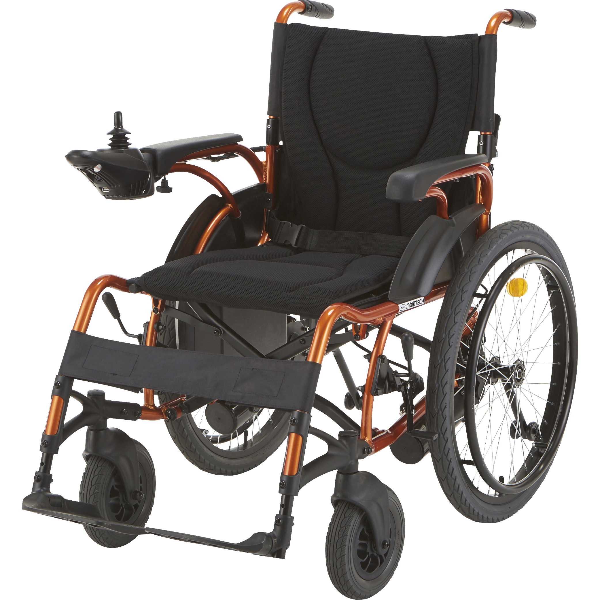 KEY-01 電動車いす e-Economy スマイル マキテック 背折れ 自走式