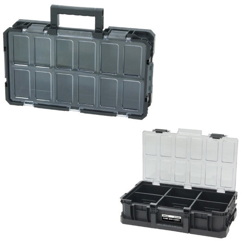 DCB-SSA キューブボックスキャリー(ボックスSSA) DENSAN(デンサン/ジェフコム) ポリプロピレン 外寸(幅×奥行×高さ)530×10×130mm