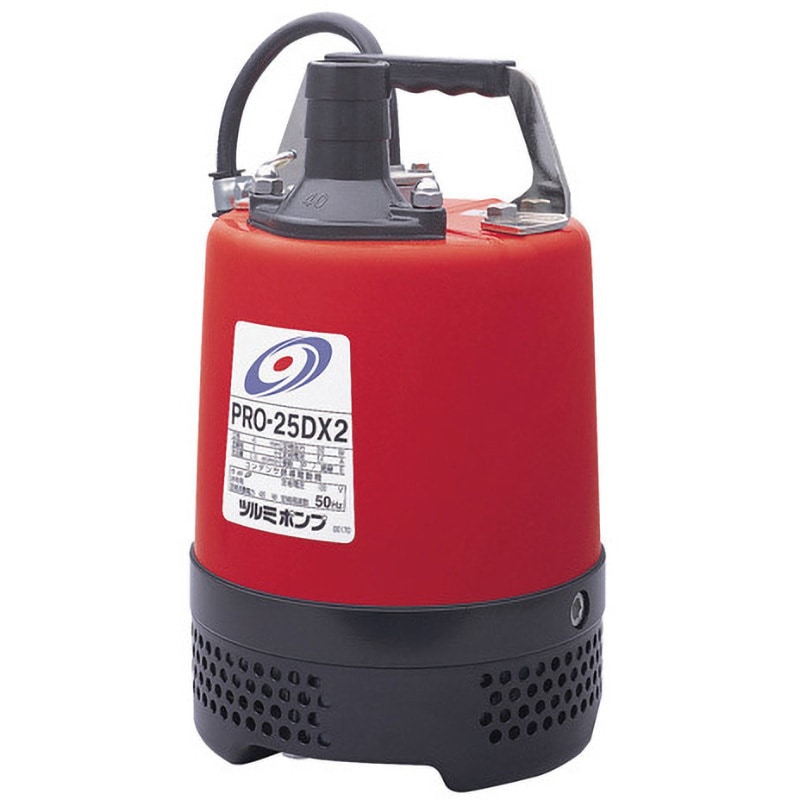 PRO-25DX2 一般工事排水用水中ハイスピンポンプ PRO型 鶴見製作所 泥水
