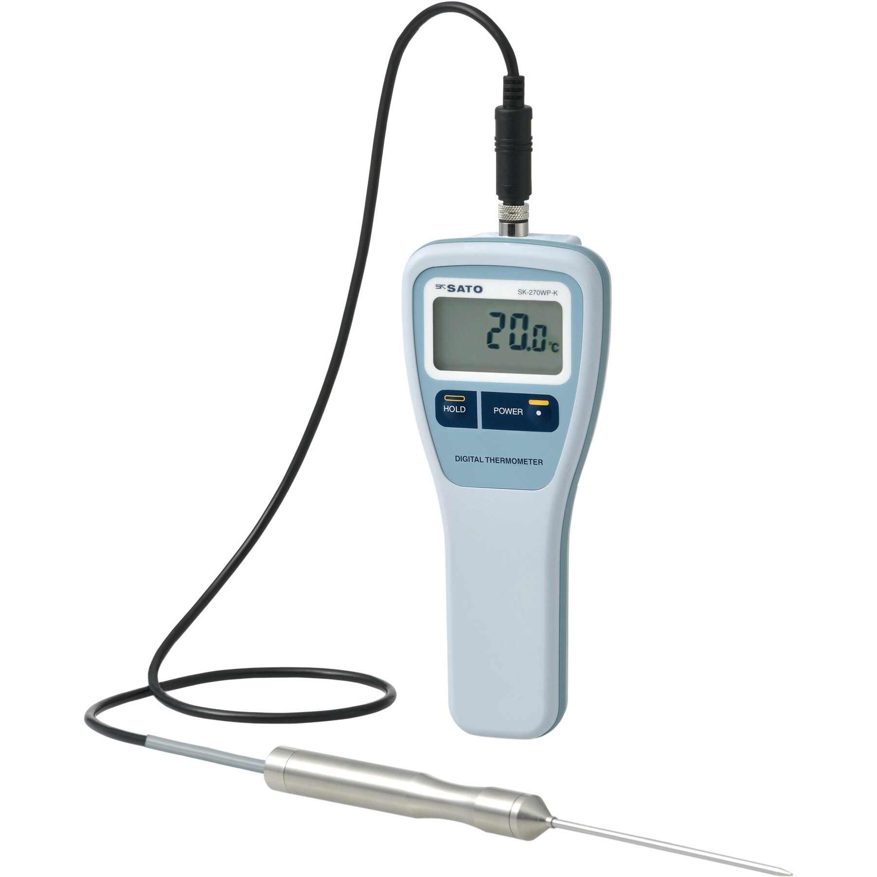 熱研　防水型デジタル温度計　SN-3000 セーフティーサーモ　(標準センサーSN-3000-01付属)