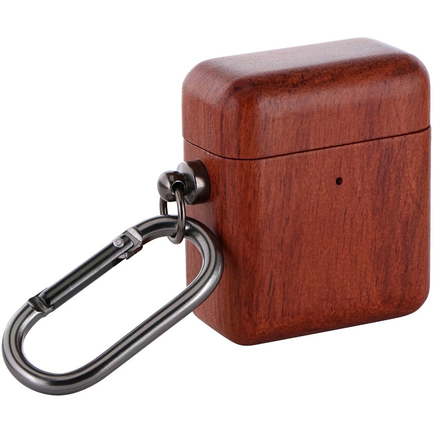 LP-APWOKR AirPods 第1・2世代 「ナチュラルウッドケース」 カラビナ