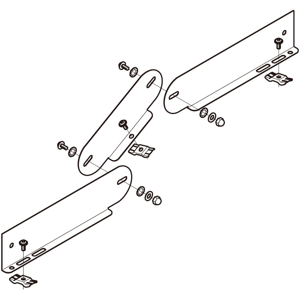 Z-QREF1P 上下自在ベンド用セパレーター(ノンボンドタイプ) 1個