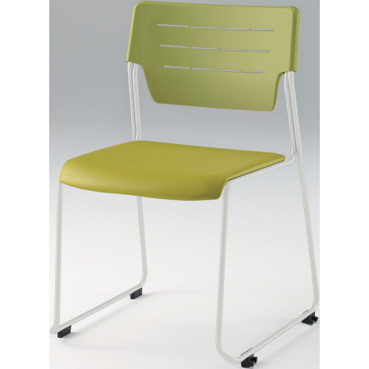 KLC-610DFW9Q6L6 エレックチェア＜配送時組立サービス付＞ イトーキ アップルグリーン 質量4kg 高さ745mm幅510mm奥行490mm  KLC-610DFW9Q6L6