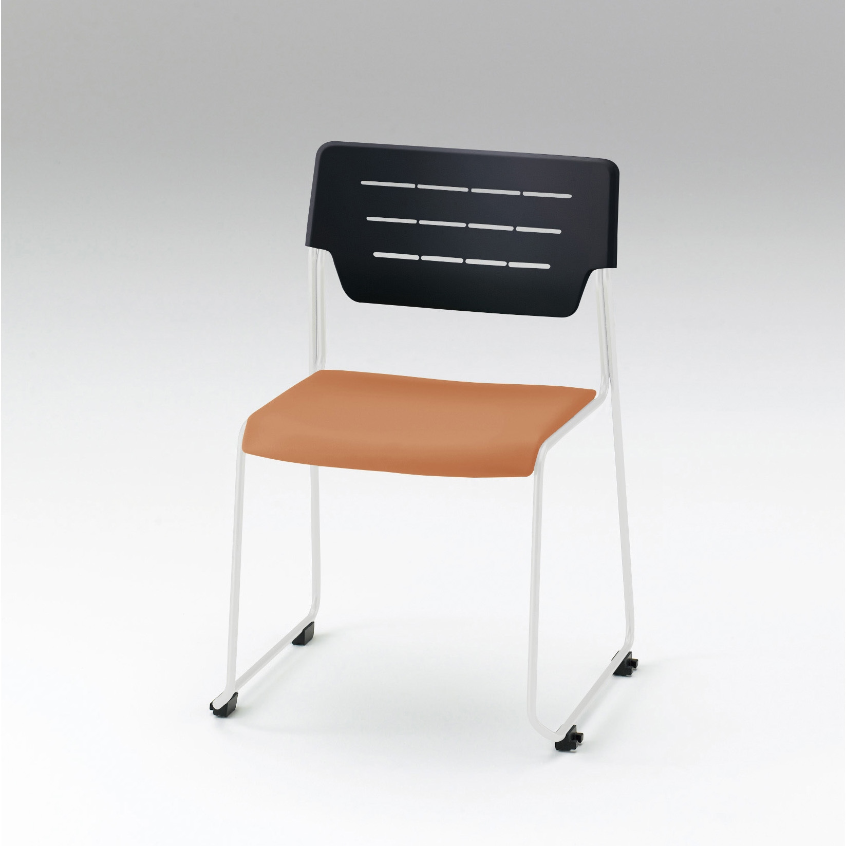 KLC-610DFW9T1D7 エレックチェア＜配送時組立サービス付＞ イトーキ ソフトオレンジ色 質量4kg 高さ745mm幅510mm奥行490mm  KLC-610DFW9T1D7