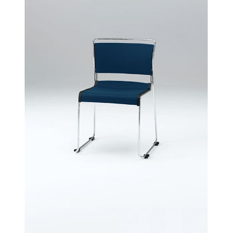 KLC-221GBZ9T1B2 ルベックチェア＜配送時組立サービス付＞ イトーキ ネイビーブルー色 質量4.7kg 高さ770mm幅535mm奥行485mm  KLC-221GBZ9T1B2