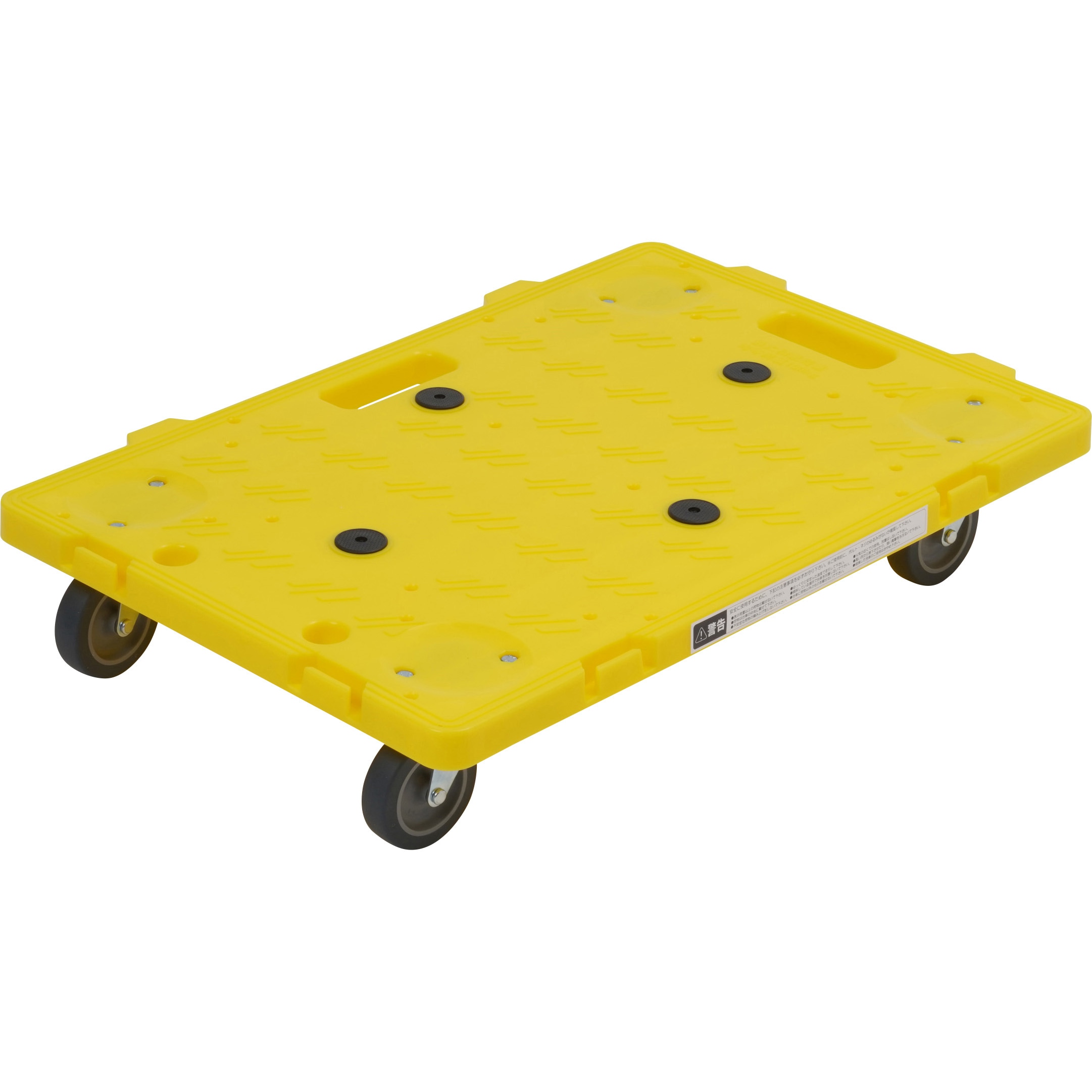 連結平台車 樹脂製 エラストマー車輪 平行積み可能 モノタロウ 自在車