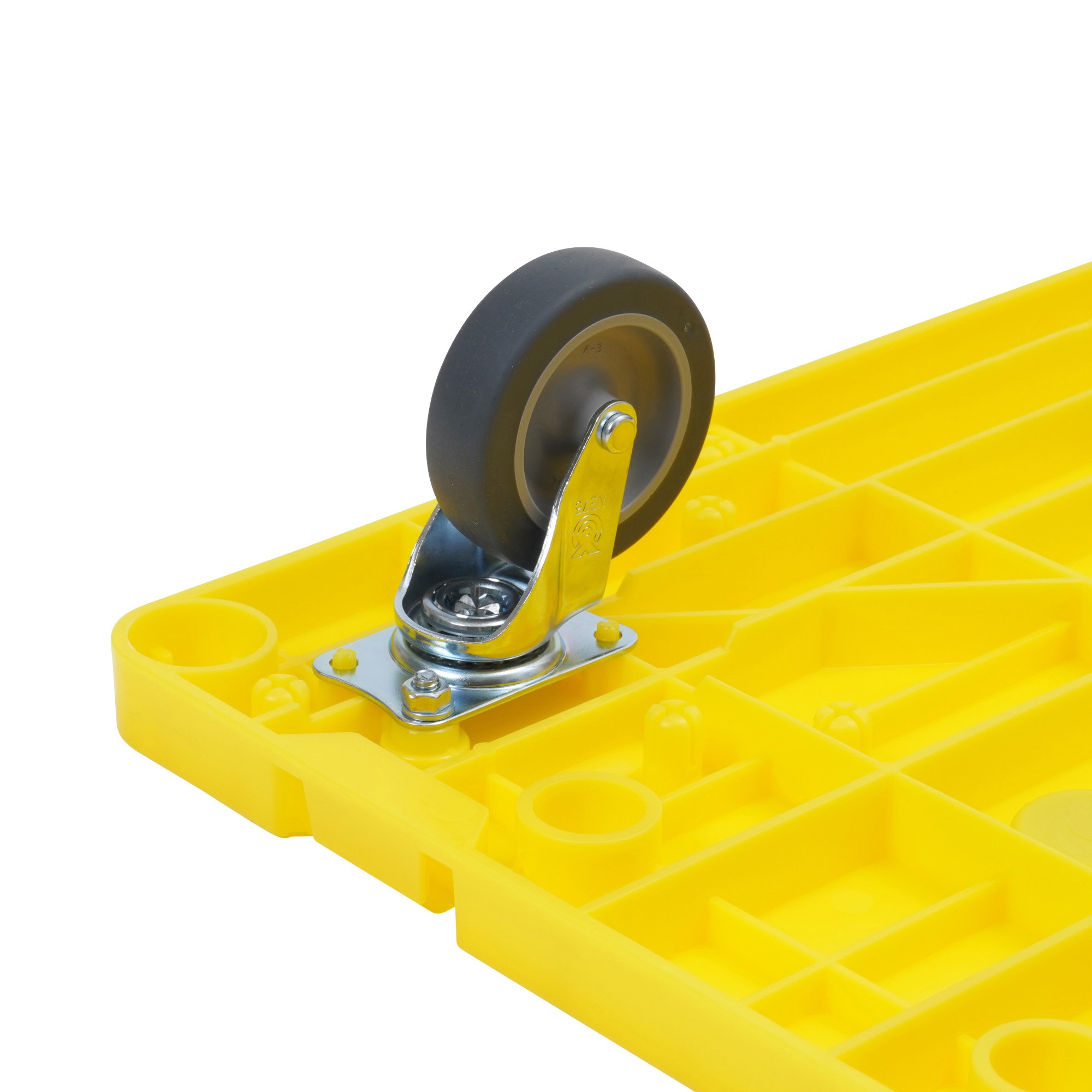 連結平台車 樹脂製 エラストマー車輪 平行積み可能 モノタロウ 自在車