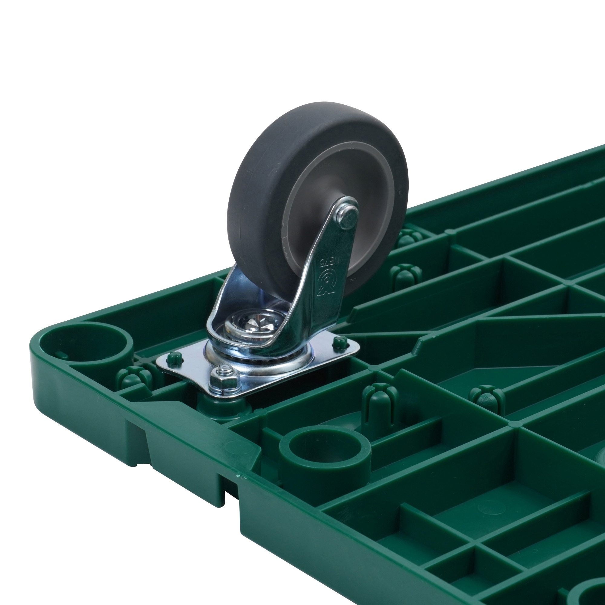 連結平台車 樹脂製 エラストマー車輪 平行積み可能 モノタロウ 自在車