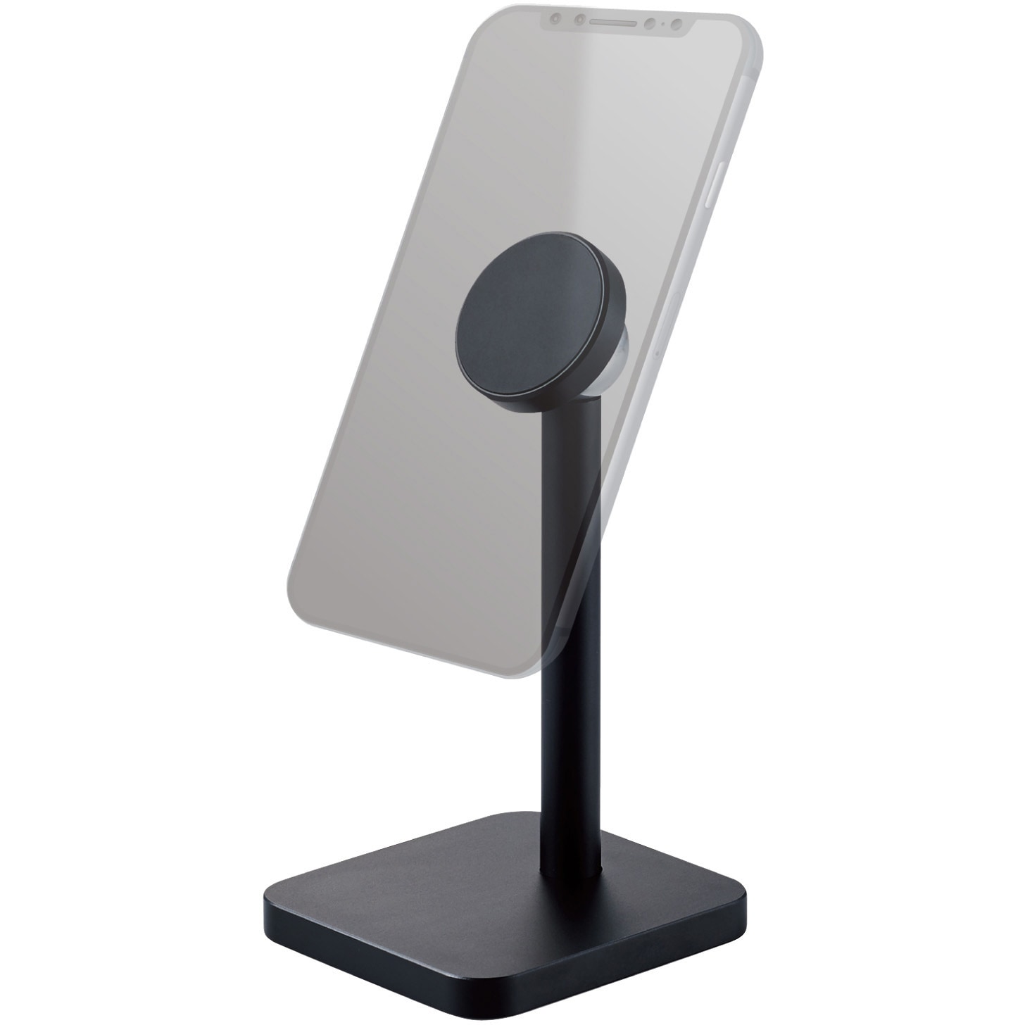 記念撮影スマホスタンド スマホを載せるだけで角度調整可能 P-DSMALBK