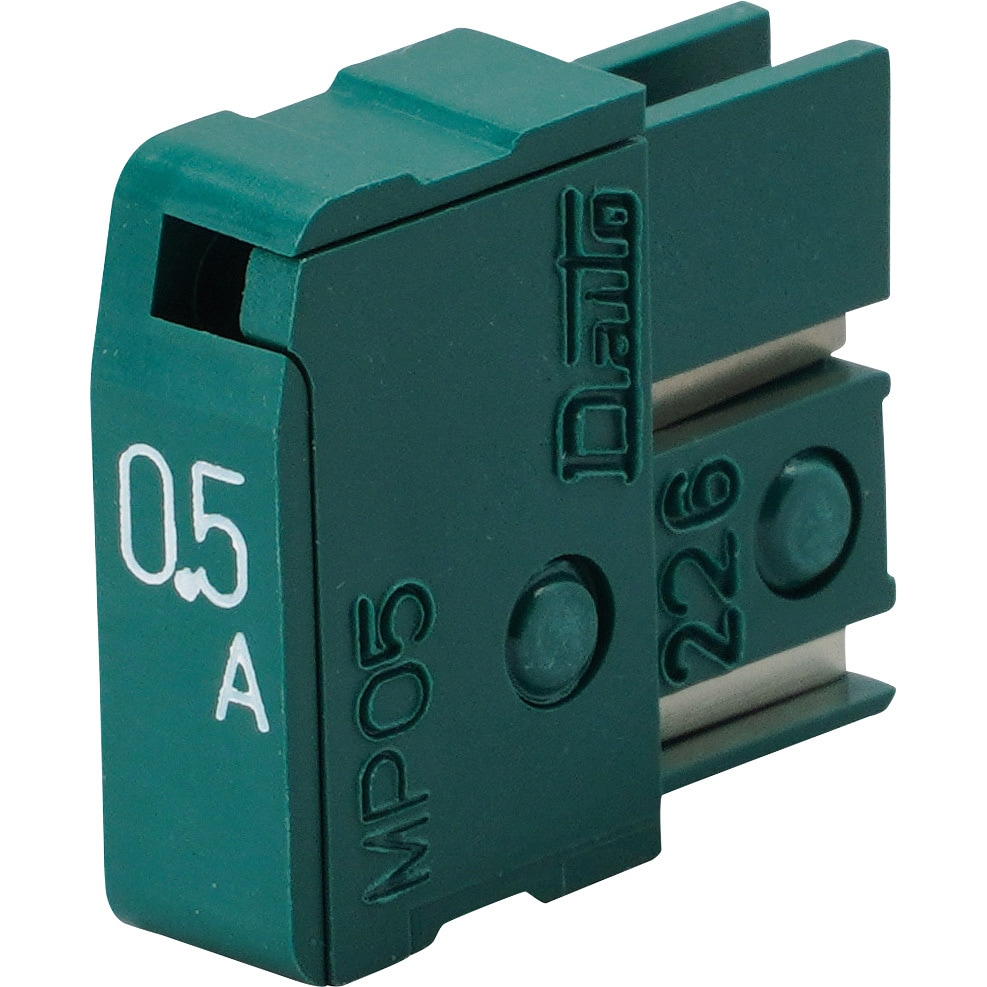 MP-05 警報用MPヒューズ 大東通信機 0.5A サイズ17.2×5.5×19mm 1