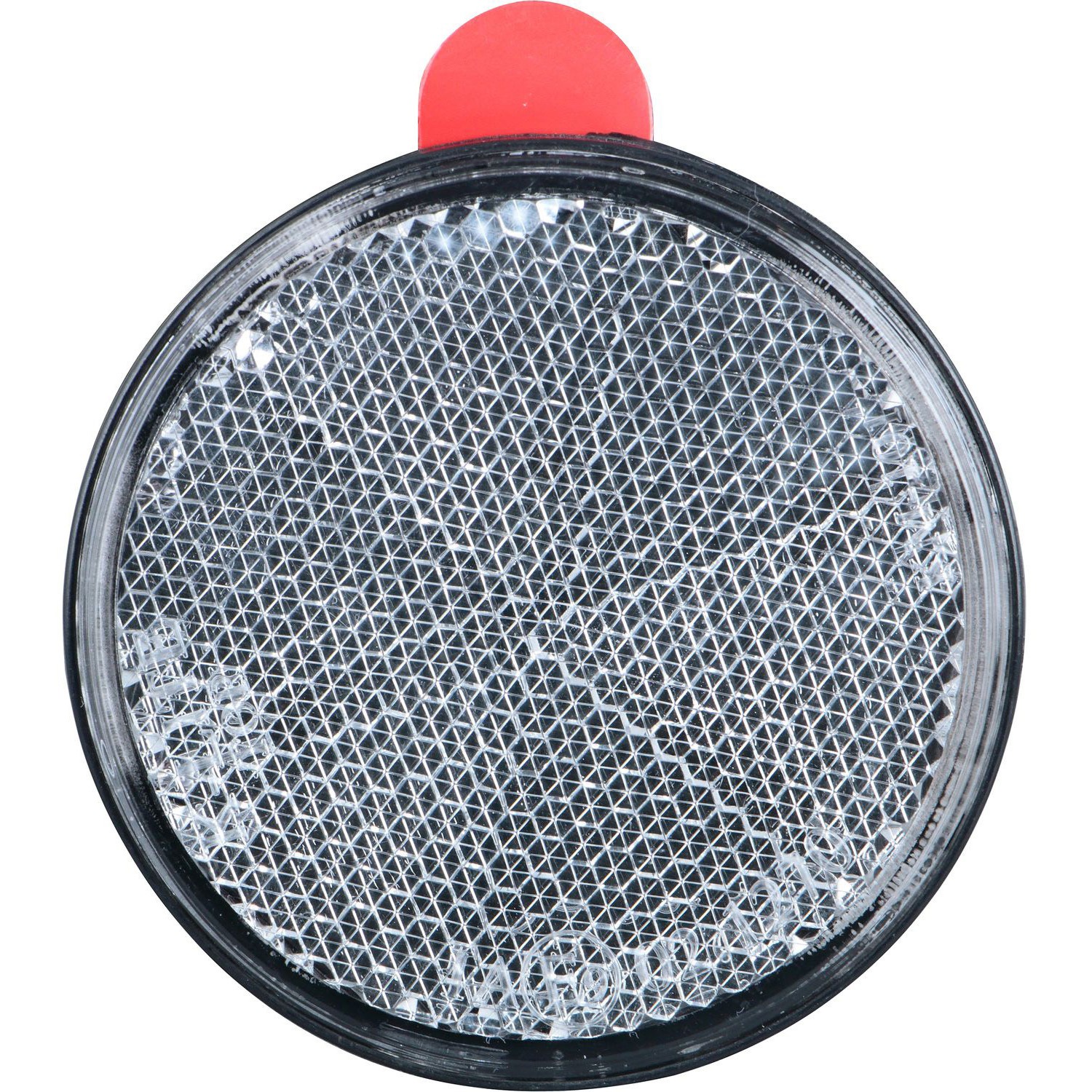 592263 リフレクター 丸 60Φ Eマーク付 黒ベース 1個 JET INOUE