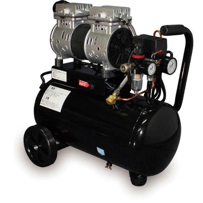 DZW024BK-WA ツールワゴンコンプレッサー 24L MTO オイルレス