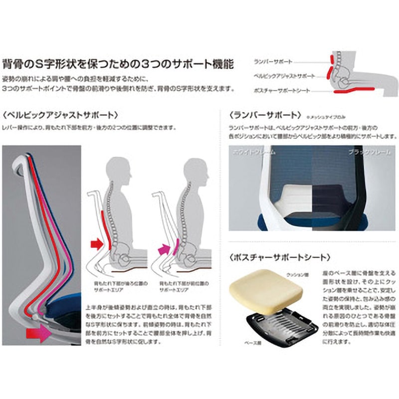 オフィスチェアー デュオラ用オプション ハンガー(配送サービス付き) 組立・設置・取付 奥行80mm CRH-G3000E6