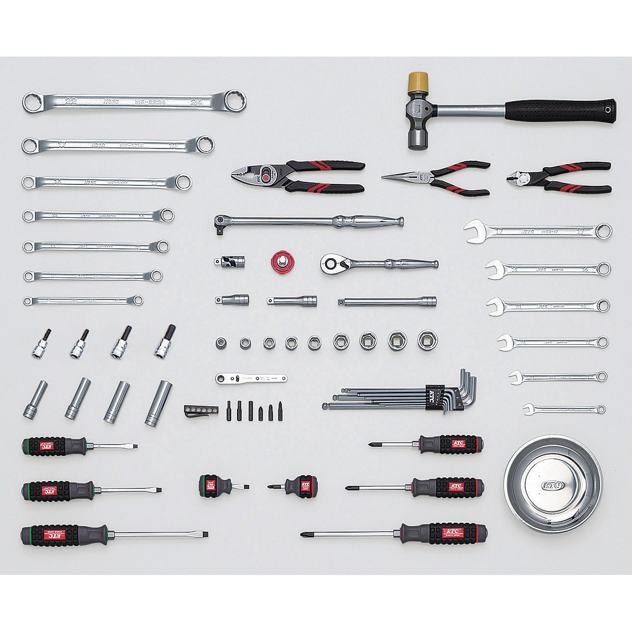 SK3650X 工具セット (チェストタイプ) 1セット KTC 【通販モノタロウ】