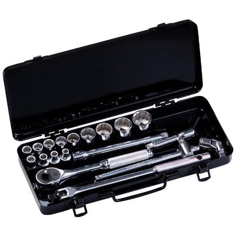 N313S ソケットレンチセット(3/8") スーパーツール 1セット(19点組) N313S