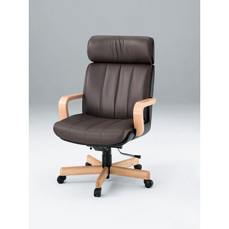 KWR-107LA-15H4 エグゼクティブチェアRー1＜配送時組立サービス付＞ イトーキ 肘掛あり 組立・設置・取付 ハイバックタイプ 高さ1070mm幅700mm奥行700mm  KWR-107LA-15H4