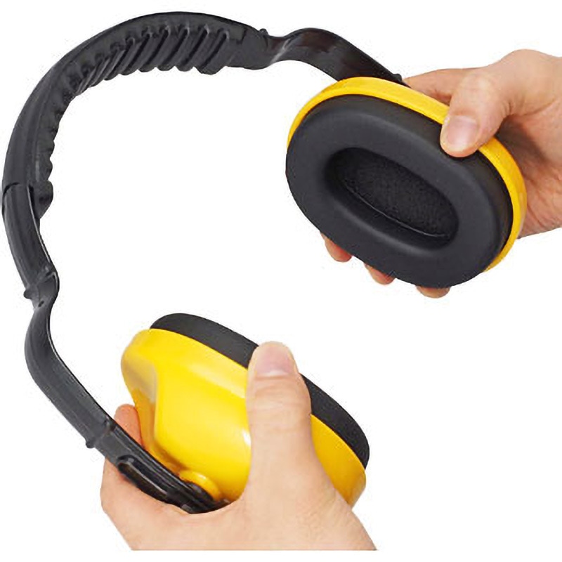 イヤーマフ モノタロウ ヘッドバンドタイプ NRR値18dB(ANSI S12.42準拠