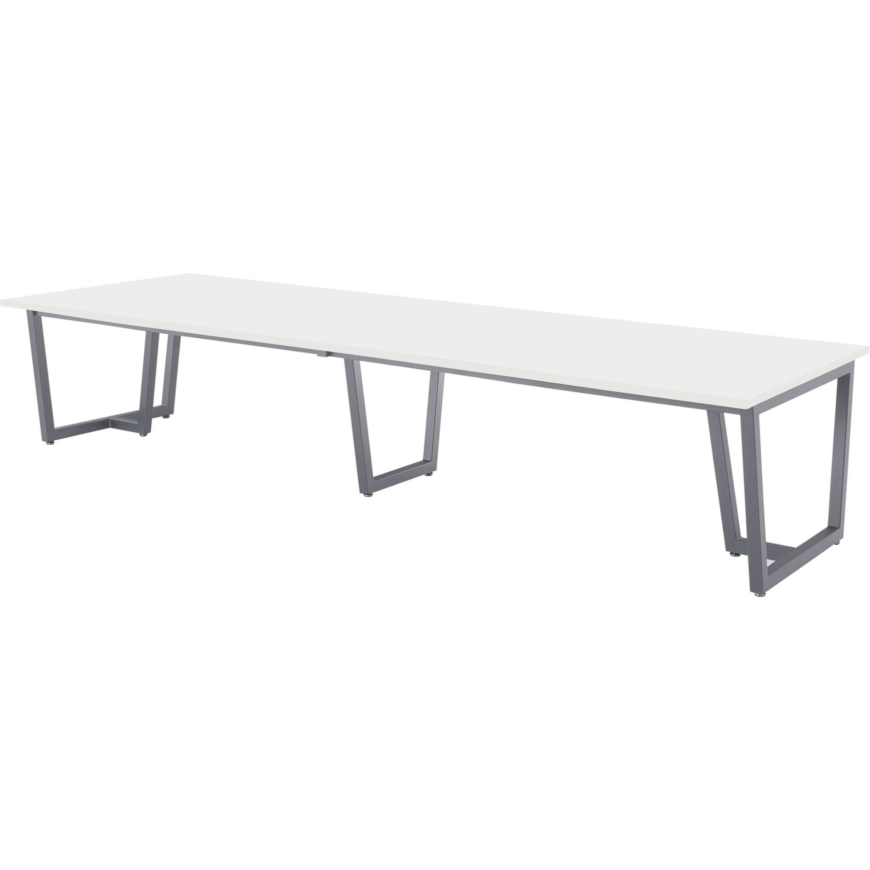 JP-S3212-OW ミーティングテーブル ニシキ工業 スタンダードタイプ アジャスター付き オフホワイト色 幅3200mm奥行1200mm高さ720mm  JP-S3212-OW