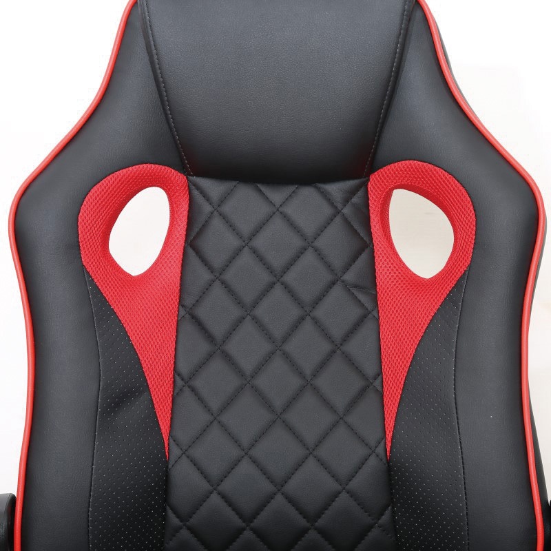 15506 ゲーミングチェア シグナル 不二貿易 レッド色 高さ1030～1110mm