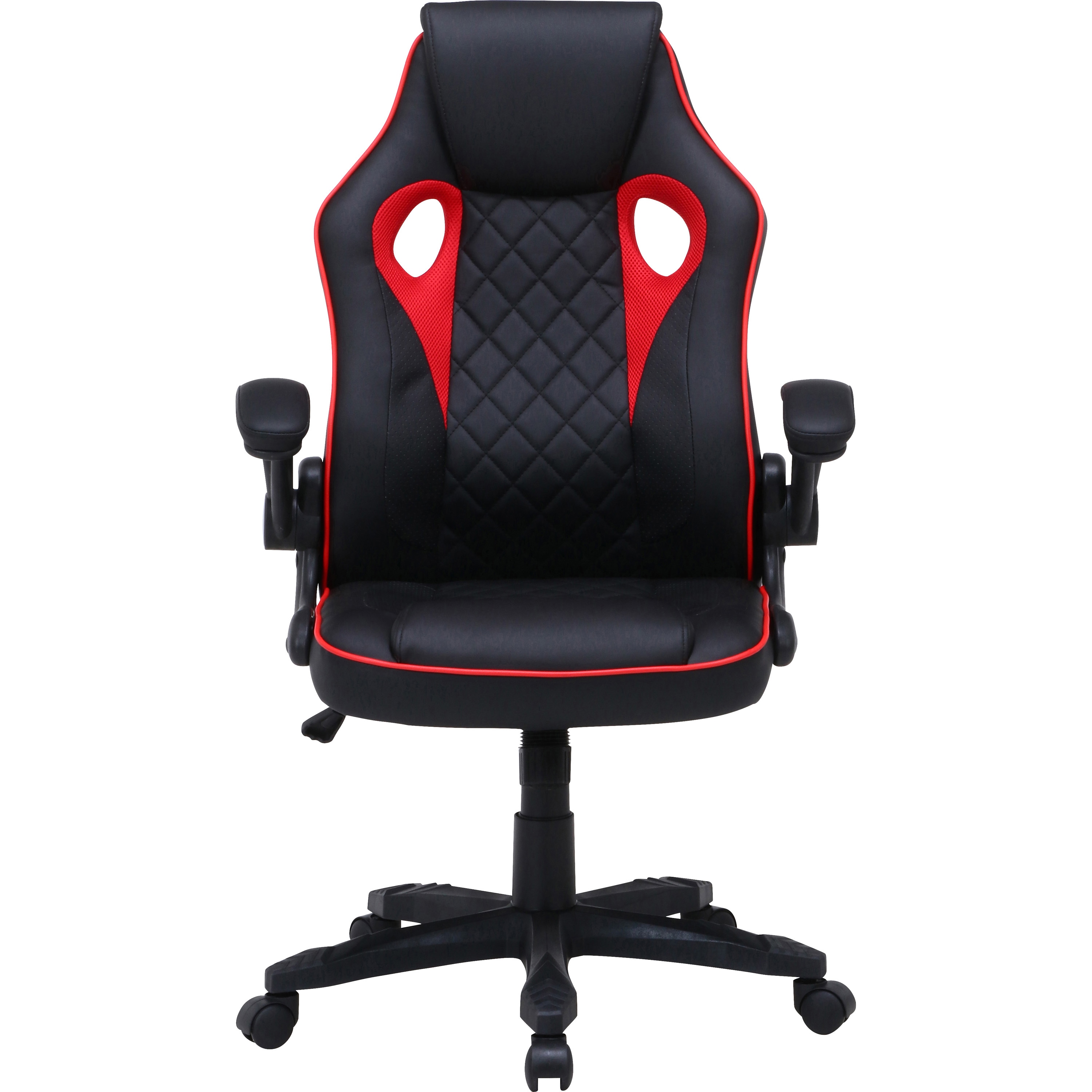 15506 ゲーミングチェア シグナル 不二貿易 レッド色 高さ1030～1110mm