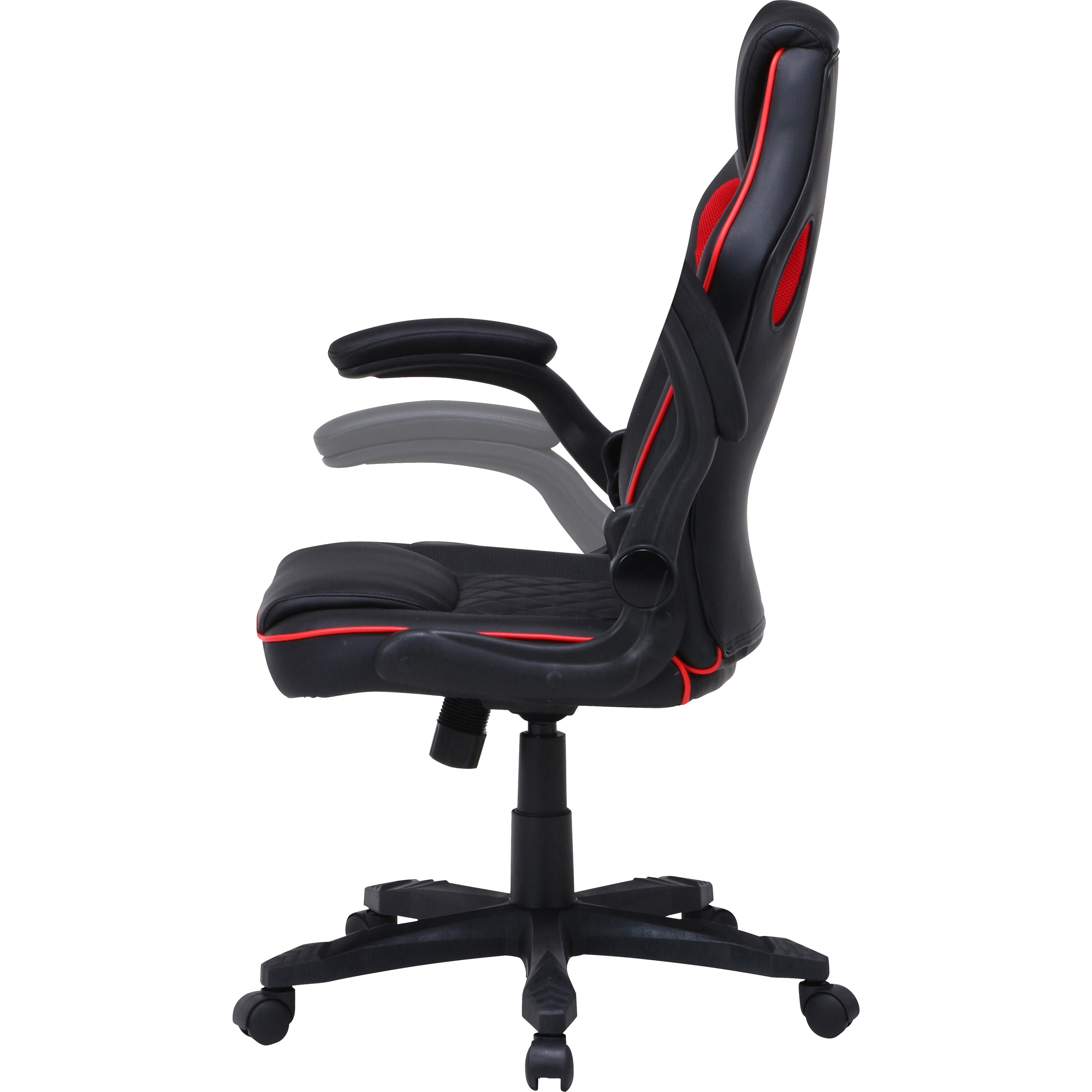 15506 ゲーミングチェア シグナル 不二貿易 レッド色 高さ1030～1110mm